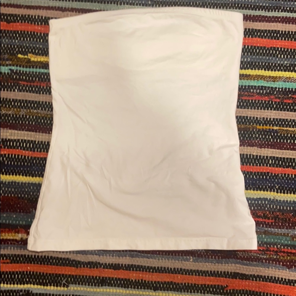 white tube top